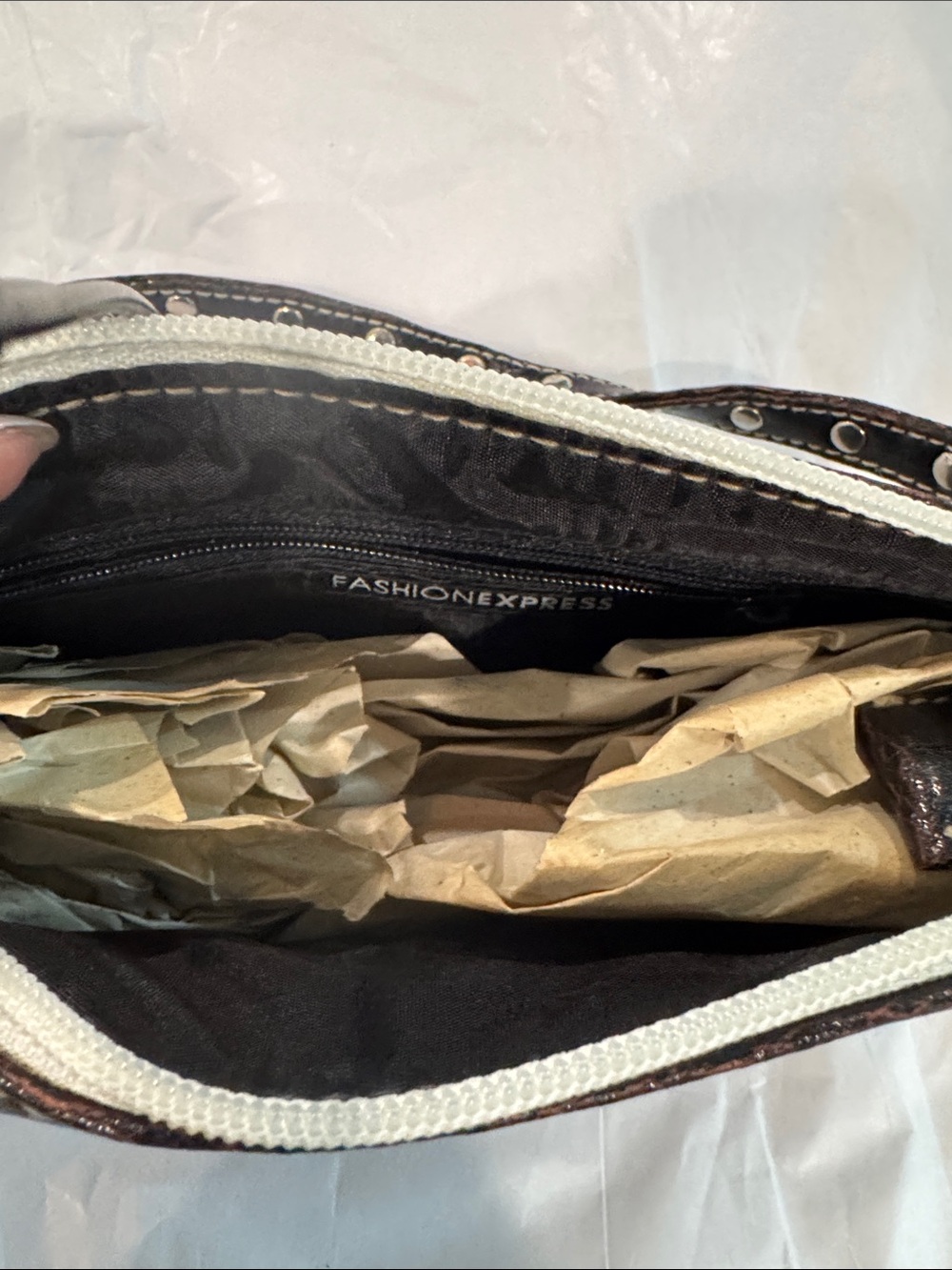 Fashion Express Aquarius Zodiac Y2K shoulder bag/What’s Your Sign?” Shoulder Bag - Picture 8 of 9